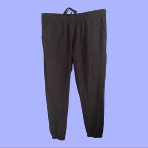 Black jogger pants
